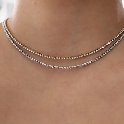 COLLAR TENNIS COURT GOLD