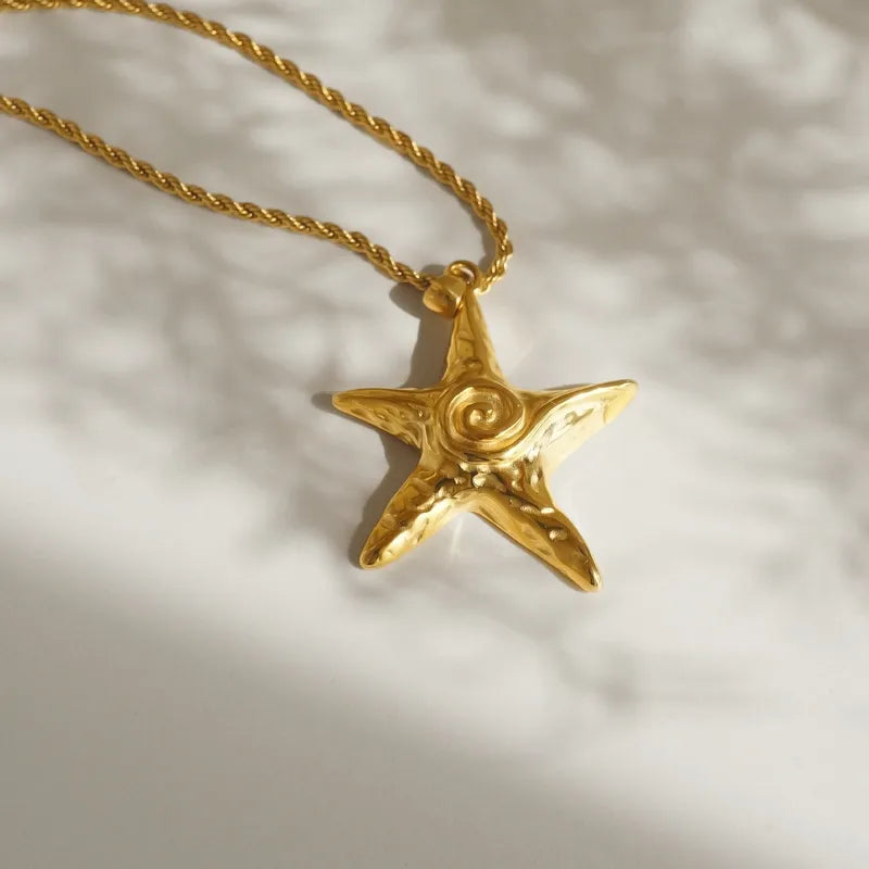 COLLAR ESTRELLA DE MAR GOLD