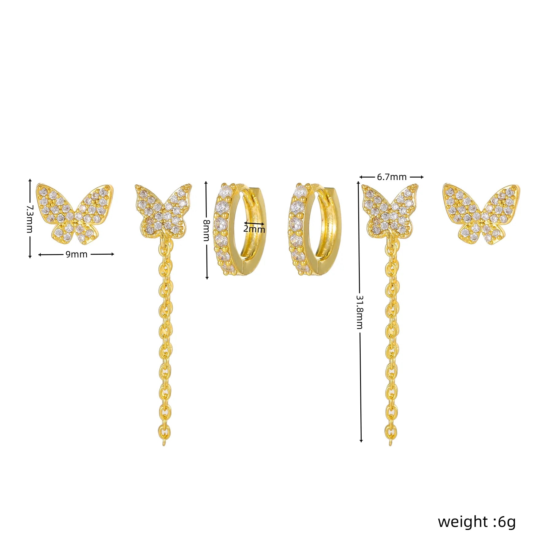 AROS COMBO BUTTERFLY