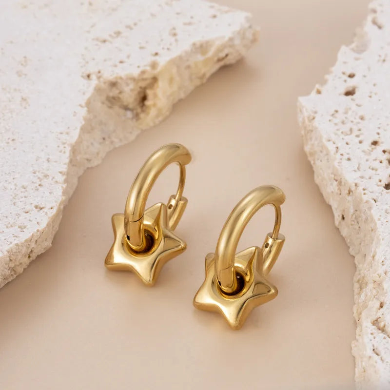 AROS HOOPS STAR GOLD