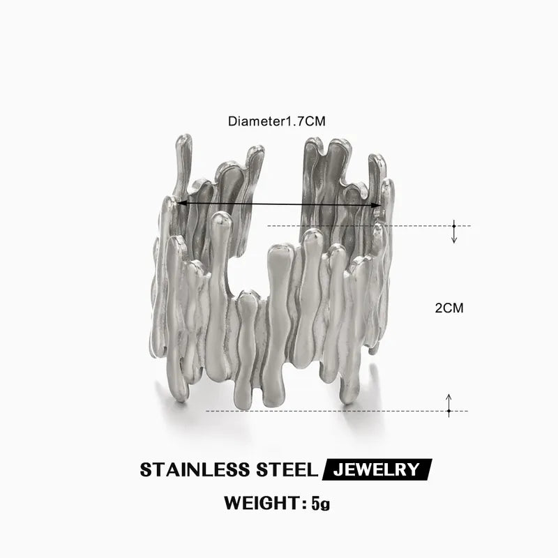 ANILLO TACUARA SILVER