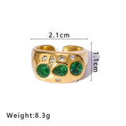 ANILLO BARROCO GREEN