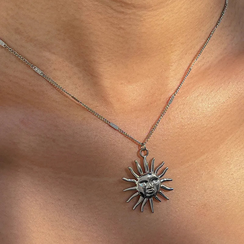 COLLAR SOL FINO SILVER
