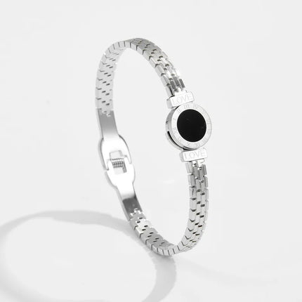 PULSERA BLACK VLGRY SILVER