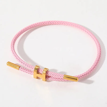 PULSERA TENNIS HERMES GOLD