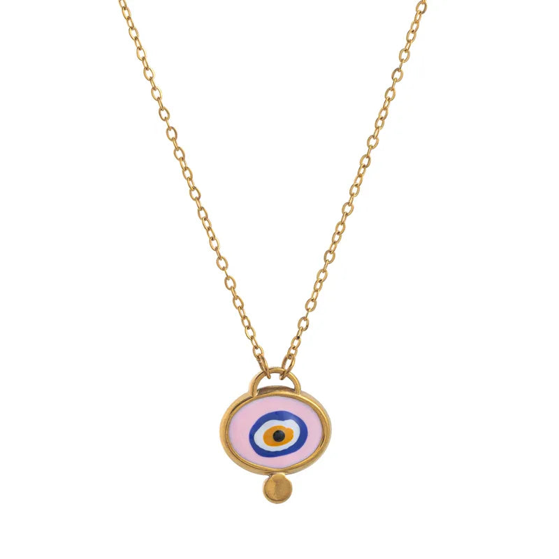 COLLAR TURKISH EYE PINK