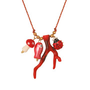 COLLAR RED CORALES