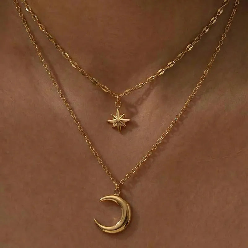 COLLAR CIELO DOBLE GOLD