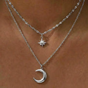 COLLAR CIELO DOBLE SILVER