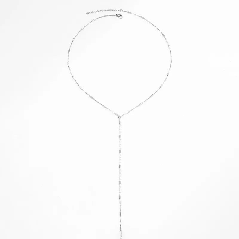 COLLAR CORBATERO FINESSE SILVER