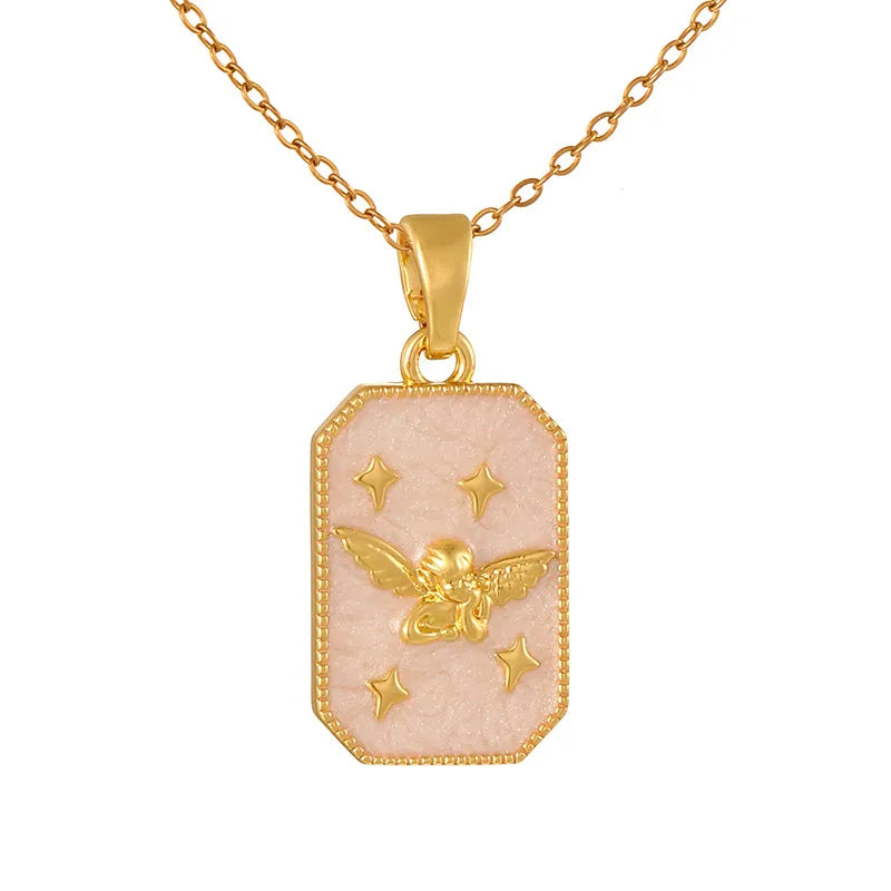 COLLAR ANGEL WHITE