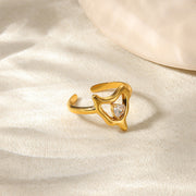 ANILLO FRAME CORAZON CUBIC