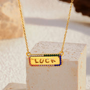 COLLAR BARRA LUCK COLOURS