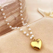 COLLAR PEARLY GOLD