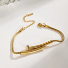 PULSERA CLAVO GOLD