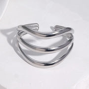 ANILLO TINY LINES SILVER