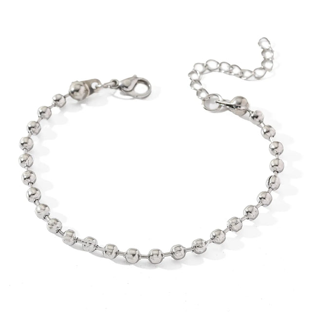 PULSERA BOLITAS SILVER