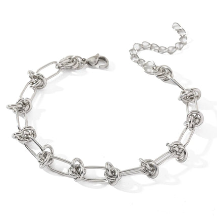 PULSERA NUDO LINKS SILVER