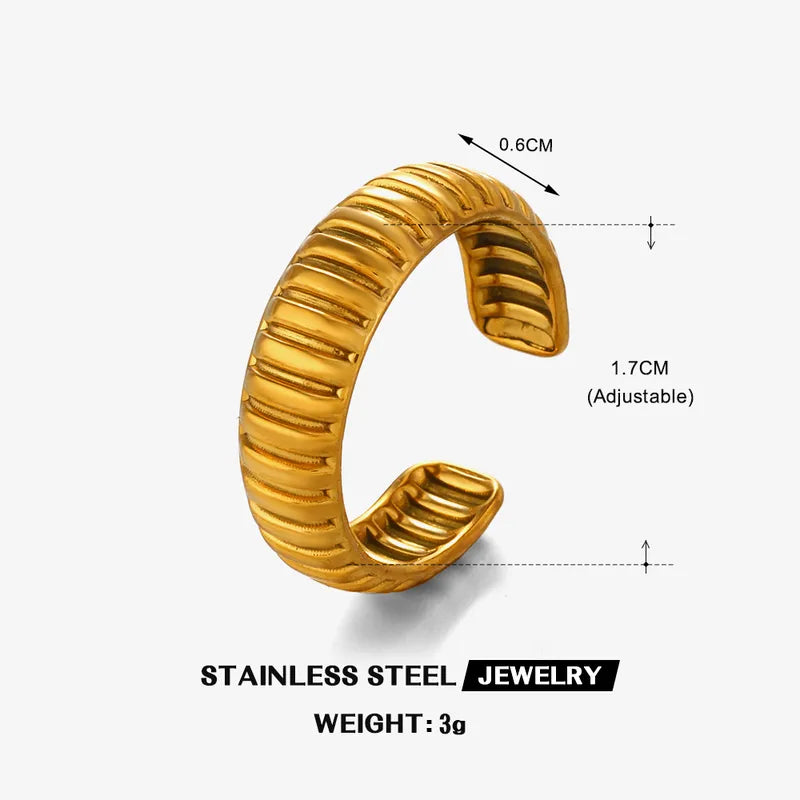 ANILLO PUNK GOLD