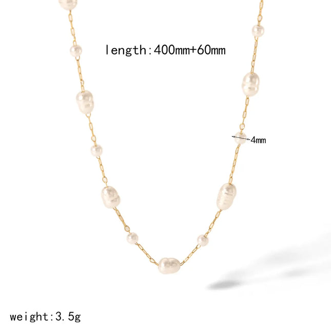 COLLAR PERLAS IRREGULARES