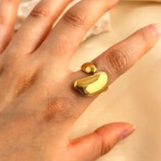 ANILLO BUBBLE GOLD