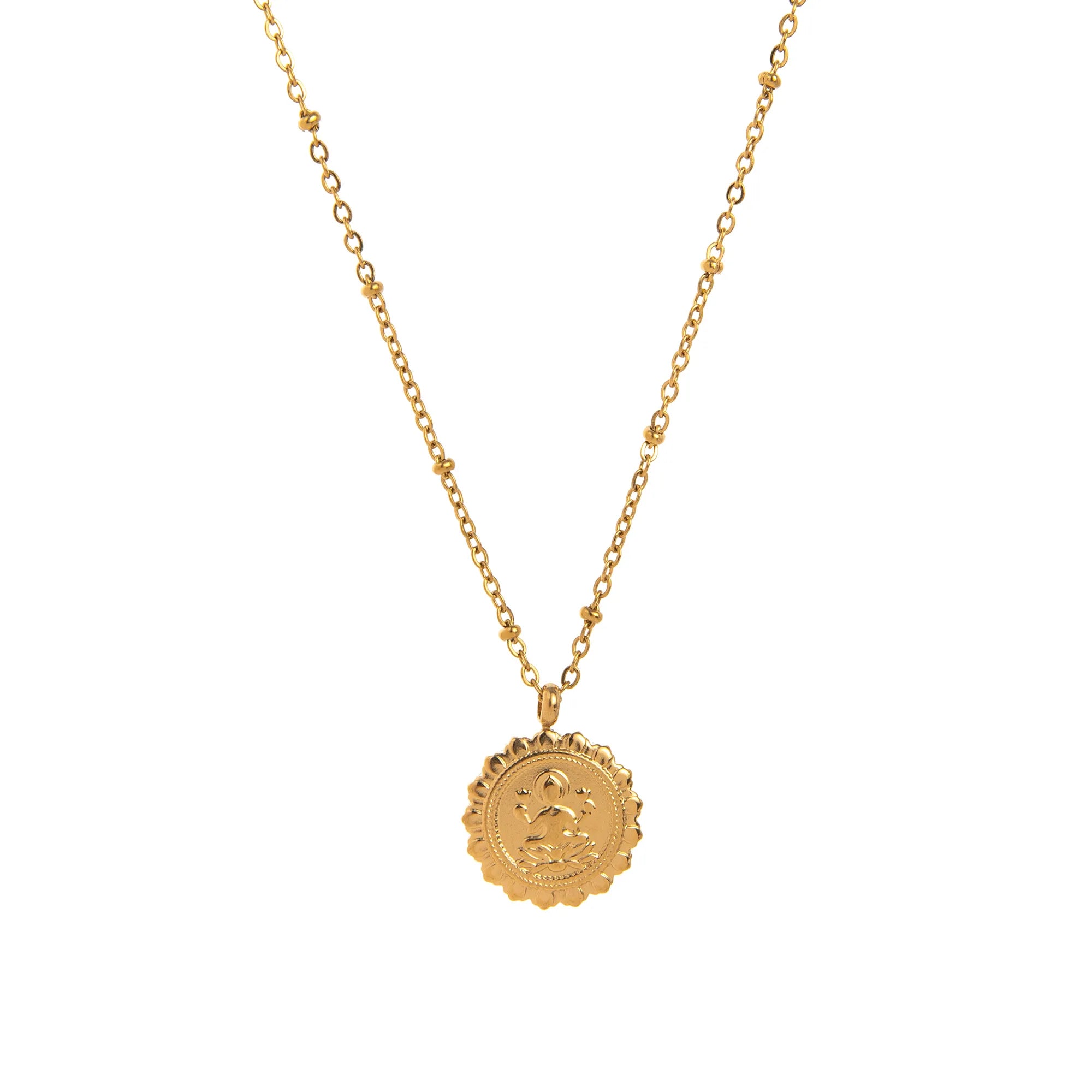 COLLAR GANESHA GOLD