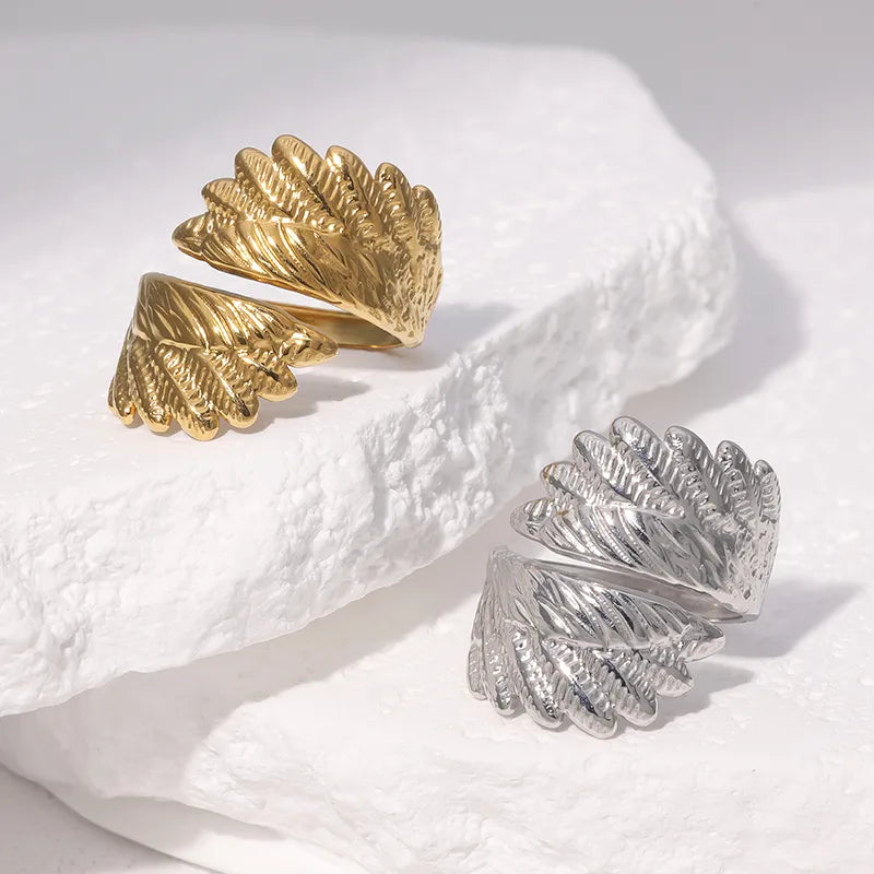 ANILLO LEAFS SILVER