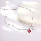 COLLAR LIKE TIFF RED SILVER