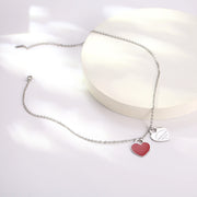 COLLAR LIKE TIFF RED SILVER