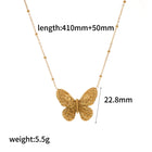 COLLAR MARIPOSA RETRO