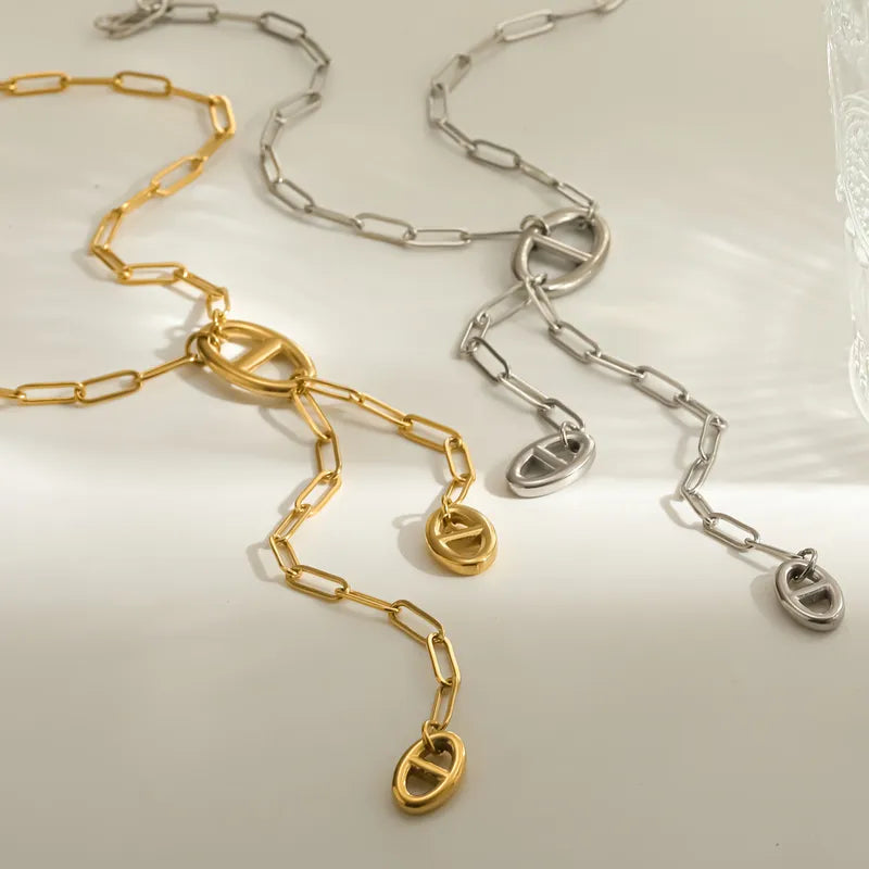 COLLAR CORBATERO SODA SILVER