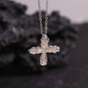COLLAR CRUZ AESTHETIC SILVER