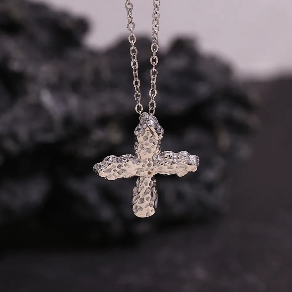 COLLAR CRUZ AESTHETIC SILVER