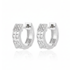 AROS HOOPS BRILLOS CUADRADITOS SILVER