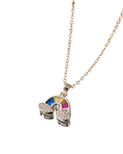 COLLAR ARCOIRIS SILVER