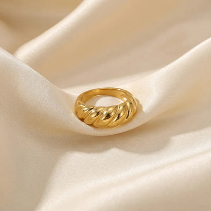 ANILLO CROISSANT GOLD