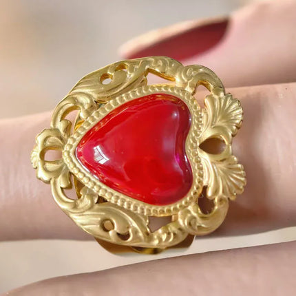 ANILLO SABRINA RED