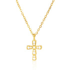 COLLAR CRUZ CUADRADITOS