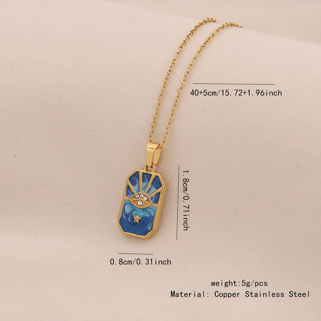 COLLAR MAGIC BLUE