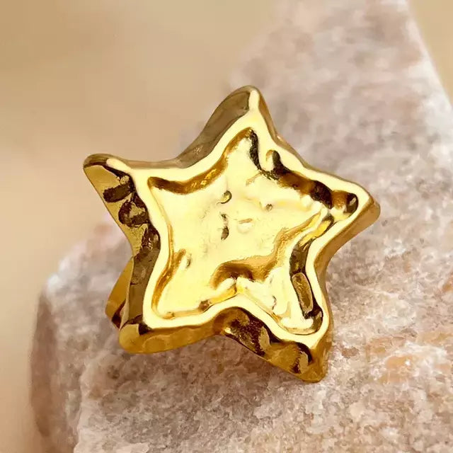 ANILLO STAR XL GOLD