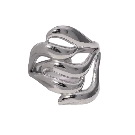 ANILLO TRENZA SILVER