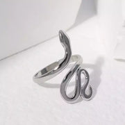 ANILLO SNAKE SILVER