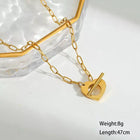 COLLAR MARINERO LINKS HEART