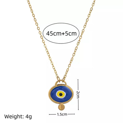 COLLAR TURKISH EYE BLUE
