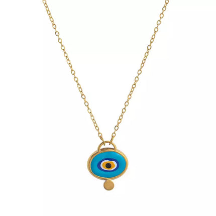 COLLAR TURKISH EYE SKY BLUE