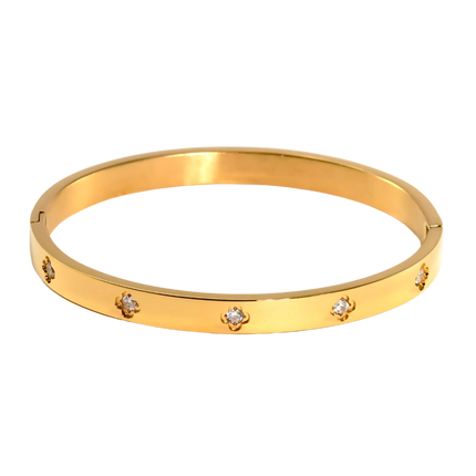 ESCLAVA CHELSSEA SHINY GOLD