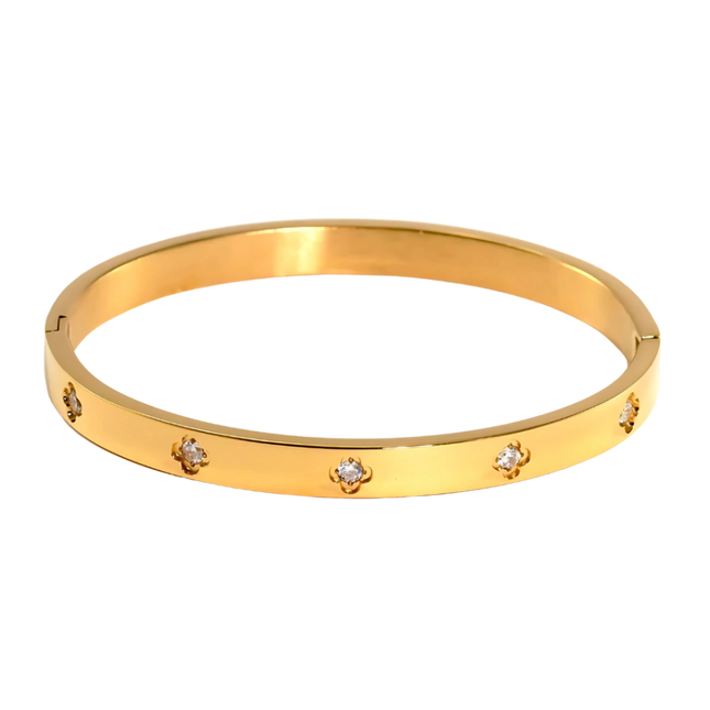 ESCLAVA CHELSSEA SHINY GOLD