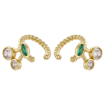 EAR CUFF CHERRY CUBIC