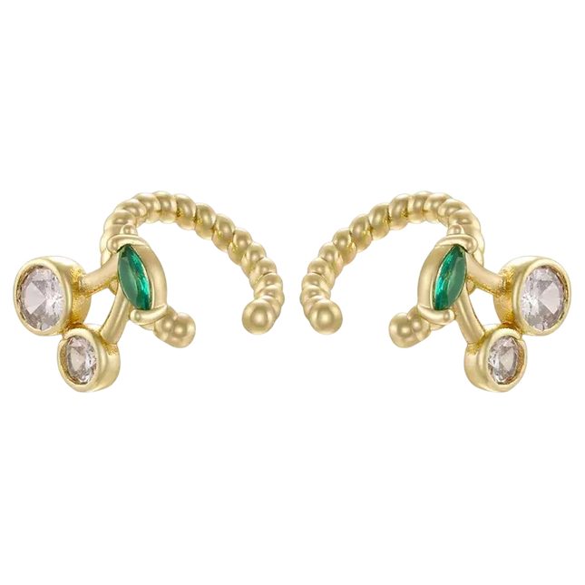 EAR CUFF CHERRY CUBIC