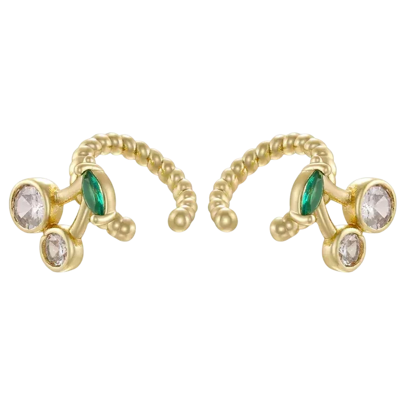 EAR CUFF CHERRY CUBIC
